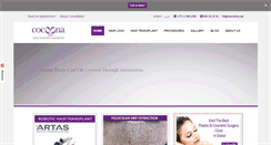 Desktop Screenshot of hairtransplantclinicdubai.com
